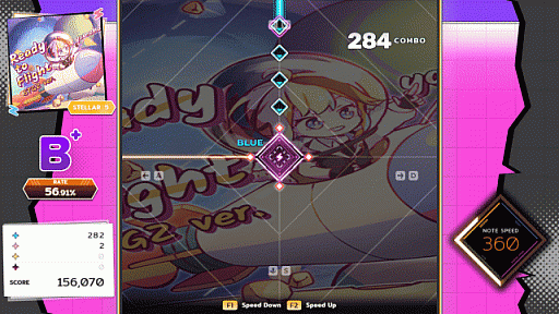 画像ギャラリー No.007のサムネイル画像 / 「シクスターゲート：スターゲイザー」，PC版がSteam/STOVEで配信開始。ADVモードを搭載し，物語とリズムゲームを同時に楽しめる