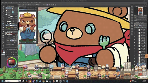 画像ギャラリー No.009のサムネイル画像 / デスクトップの一部でお店の経営を楽しめる「月曜が来ないカフェ（Not Monday Cafe）」，日本語版のストアページをSteam内に開設