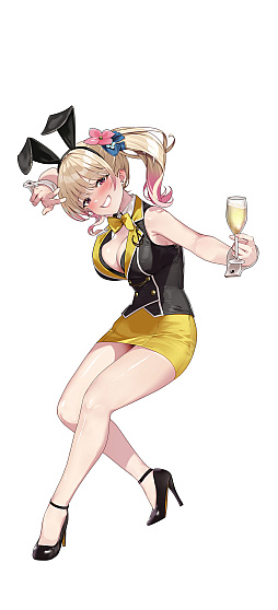 画像ギャラリー No.006のサムネイル画像 / ふらふらと歩くバニーガーデンのキャストを家まで導こう。千鳥足アクション「へべれけ ばにーがーでん」，10月9日配信開始