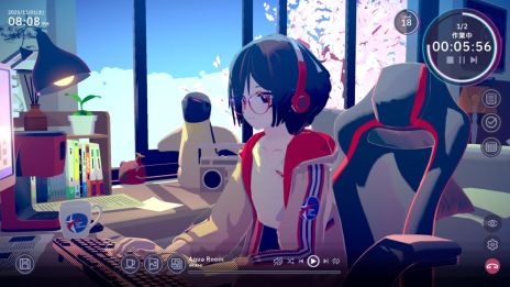 画像ギャラリー No.002のサムネイル画像 / 小説を書く少女とともに作業時間を過ごす「Chill With You : Lo-Fi Story」，11月17日にSteamでリリース。新たな体験版も公開に