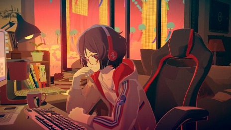 画像ギャラリー No.010のサムネイル画像 / 文学少女と一緒に作業する作業用ADV「Chill with You : Lo-Fi Story」Steamでリリース。オリジナル楽曲を含む23曲と環境音を多数収録