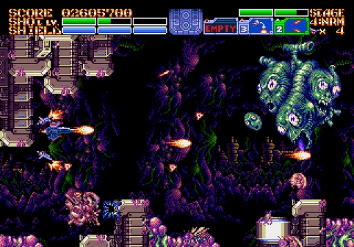 画像ギャラリー No.005のサムネイル画像 / 古代祐三氏が手掛けるレトロ2DSTG「アーシオン」，ダウンロード版の発売日が7月31日に決定