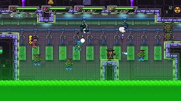 画像ギャラリー No.004のサムネイル画像 / ヴルスラ星人の侵略を食い止めろ！ 2Dアクションゲーム「バスレロエス インベージョン」8月7日に発売。PS5向けパッケージ版の予約受付を開始