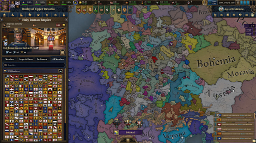 画像ギャラリー No.006のサムネイル画像 / 500年におよぶヨーロッパの歴史を描く「Europa Universalis V」の魅力が語られたプレゼンステージをレポート［TGS2025］