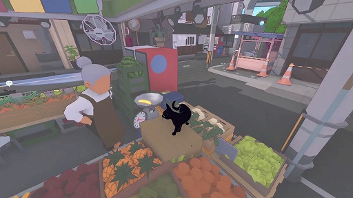 画像ギャラリー No.002のサムネイル画像 / 人気アクションADV「Little Kitty, Big City」のPlayStation版がリリース。迷子の子猫となって日本風の街を探索