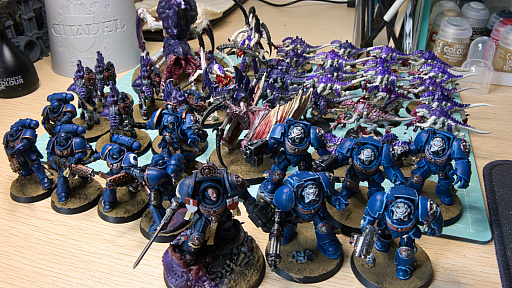 画像ギャラリー No.022のサムネイル画像 / そろそろ始めたい「Warhammer 40,000」（前編）。作って，塗って，戦える“大人のミニチュアホビー”はロマンの底なし沼だった！【PR】