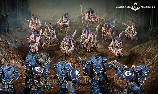 画像ギャラリー No.004のサムネイル画像 / そろそろ遊びたい「Warhammer 40,000」（後編）。面白いけど難しいと噂の対戦に挑戦してみたら，ミニチュアゲームの深みにハマってしまった話【PR】