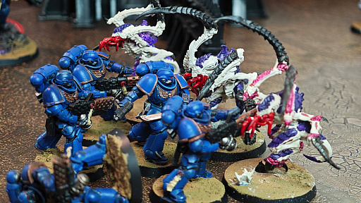 画像ギャラリー No.010のサムネイル画像 / そろそろ遊びたい「Warhammer 40,000」（後編）。面白いけど難しいと噂の対戦に挑戦してみたら，ミニチュアゲームの深みにハマってしまった話【PR】