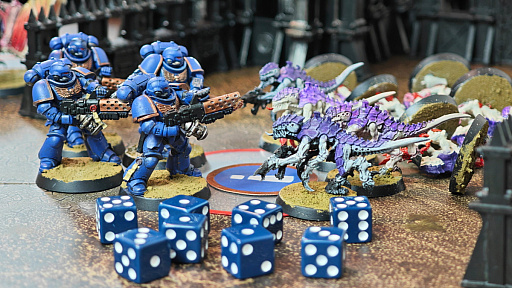 画像ギャラリー No.017のサムネイル画像 / そろそろ遊びたい「Warhammer 40,000」（後編）。面白いけど難しいと噂の対戦に挑戦してみたら，ミニチュアゲームの深みにハマってしまった話【PR】