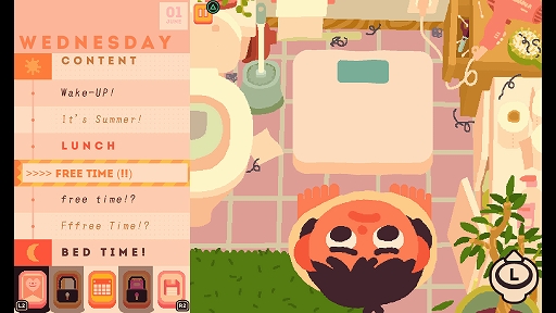 画像ギャラリー No.003のサムネイル画像 / IGFでグランプリを受賞したライフシム「Consume Me」，体験版を配信開始。自分にあまり自信がない女子高生の日常がコミカルに描かれる