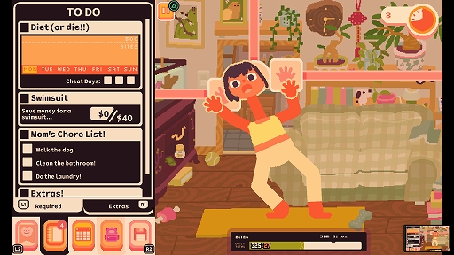 画像ギャラリー No.004のサムネイル画像 / IGFでグランプリを受賞したライフシム「Consume Me」，体験版を配信開始。自分にあまり自信がない女子高生の日常がコミカルに描かれる
