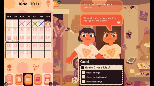 画像ギャラリー No.005のサムネイル画像 / IGFでグランプリを受賞したライフシム「Consume Me」，体験版を配信開始。自分にあまり自信がない女子高生の日常がコミカルに描かれる