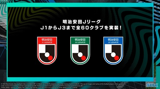 画像ギャラリー No.004のサムネイル画像 / サカつくシリーズ最新作「プロサッカークラブをつくろう！2025」発表。2025年世界同時リリース