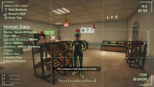 画像ギャラリー No.002のサムネイル画像 / エイリアンなりきりシム「Roadside Research」，早期アクセス版を2月12日に配信開始。田舎でガソリンスタンドを経営し，人間を調べ上げよう