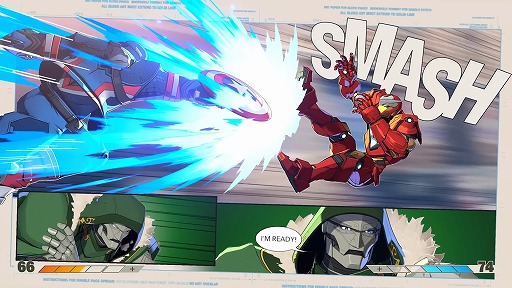 画像ギャラリー No.002のサムネイル画像 / 「MARVEL: Tōkon Fighting Souls」のガイド動画が公開に。4人チームで体力共有，ボタン連打コンボなど，ゲームの核となるシステムをチェック