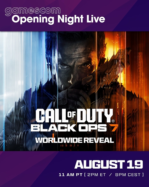 画像ギャラリー No.001のサムネイル画像 / 「Call of Duty: Black Ops 7」，gamescom 2025のオープニングナイトライブで最新映像を公開予定