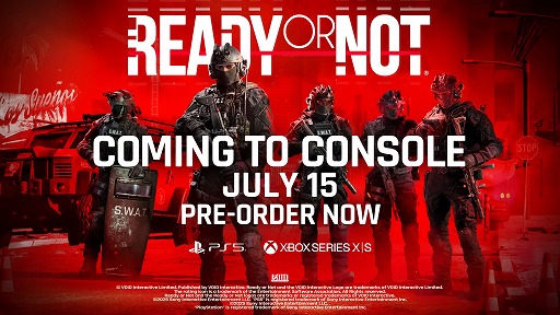 画像ギャラリー No.002のサムネイル画像 / 特殊部隊FPS「Ready or Not」，PS5版とXbox Series X|S版を7月15日にリリース。全プラットフォームでクロスプレイに対応