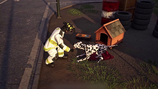 画像ギャラリー No.003のサムネイル画像 / 「Firefighting Simulator: Ignite」，同梱パックの情報を公開。ダルメシアンの消防犬と1950年代風レトロ消防ヘルメットを収録