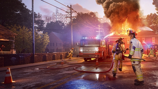 画像ギャラリー No.006のサムネイル画像 / 「Firefighting Simulator: Ignite」，同梱パックの情報を公開。ダルメシアンの消防犬と1950年代風レトロ消防ヘルメットを収録