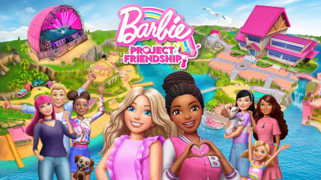 画像ギャラリー No.001のサムネイル画像 / 「Barbie Project Friendship」，Switch/PS向けダウンロード版を日本語対応で発売。バービーになって，コミュニティセンターを復興しよう