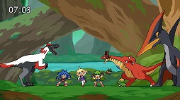 画像ギャラリー No.003のサムネイル画像 / 今度の舞台は恐竜時代。ニチアサ気分を味わえるシリーズ第2弾「ココロクローバー SUN 超古代の侵略者!!」，Switch向けに配信開始