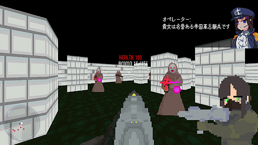 画像ギャラリー No.005のサムネイル画像 / ギャルが武装組織を壊滅させるオールドスクールFPS。Switch版「カルトに厳しいギャル -CULT VS GAL-」，6月26日に発売