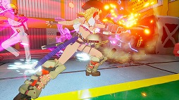 画像ギャラリー No.003のサムネイル画像 / 「ゼンシンマシンガール」ゲームプレイ動画第4弾「初回特典衣装編」を公開。「お姉チャンバラORIGIN」のヒロイン，彩と咲の衣装が登場