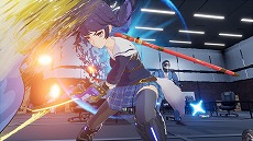 画像ギャラリー No.018のサムネイル画像 / 「ゼンシンマシンガール」ゲームプレイ動画第4弾「初回特典衣装編」を公開。「お姉チャンバラORIGIN」のヒロイン，彩と咲の衣装が登場