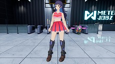 画像ギャラリー No.006のサムネイル画像 / 「ゼンシンマシンガール」ゲームプレイ動画第6弾「DLC紹介編（1）」を公開。チアガールやバニーガールに着替えたヒロインたちの戦闘シーンを収録