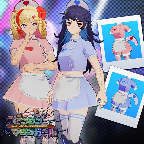 画像ギャラリー No.022のサムネイル画像 / 「ゼンシンマシンガール」ゲームプレイ動画第6弾「DLC紹介編（1）」を公開。チアガールやバニーガールに着替えたヒロインたちの戦闘シーンを収録