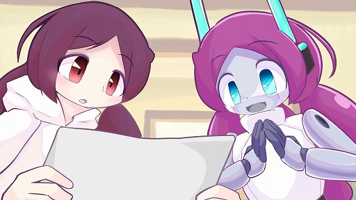 画像ギャラリー No.001のサムネイル画像 / 引きこもりと代理ロボット，社会的にはどっちが本物？ 2人の決断を見守る新作ADV「ドッペルテスト」，Steamストアページを公開