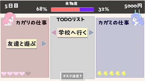 画像ギャラリー No.005のサムネイル画像 / 引きこもりと代理ロボット，社会的にはどっちが本物？ 2人の決断を見守る新作ADV「ドッペルテスト」，Steamストアページを公開