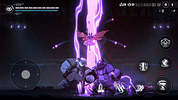 画像ギャラリー No.004のサムネイル画像 / スマホ版「BlazBlue Entropy Effect」本日配信。現実と仮想が融合した世界を何度もループし，能力を引き継ぎながら戦う2DローグライトACT