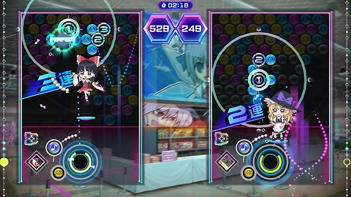 画像ギャラリー No.004のサムネイル画像 / 「QQQbeats!!!」，DLC第3弾「東方アレンジパック Vol.1」が本日発売。Help me, ERINNNNNN!!，悪戯センセーションなど定番人気6曲を追加