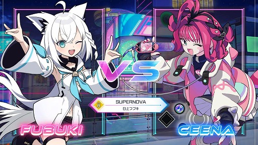 画像ギャラリー No.008のサムネイル画像 / 白上フブキさん，星街すいせいさん，宝鐘マリンさんらの楽曲が集結。リズミカルパズル「QQQbeats!!!」，VTuberソングパック第1弾が配信開始