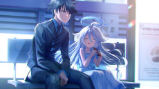 画像ギャラリー No.017のサムネイル画像 / Keyの新作キネティックノベル「虹彩都市」，予約受付を開始。近未来を舞台に，世界の秩序を崩壊させかねない「チートPlant」を追う捜査官を描く