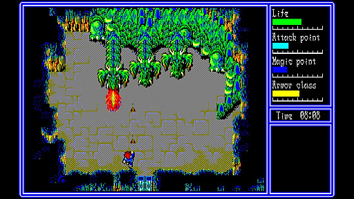 画像ギャラリー No.002のサムネイル画像 / 「EGGコンソール ハイドライド3 S.V. PC-9801」本日配信。T＆Eソフトから発売されたアクションRPG「ハイドライド3」の強化版