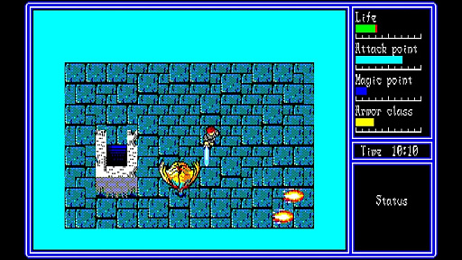 画像ギャラリー No.003のサムネイル画像 / 「EGGコンソール ハイドライド3 S.V. PC-9801」本日配信。T＆Eソフトから発売されたアクションRPG「ハイドライド3」の強化版