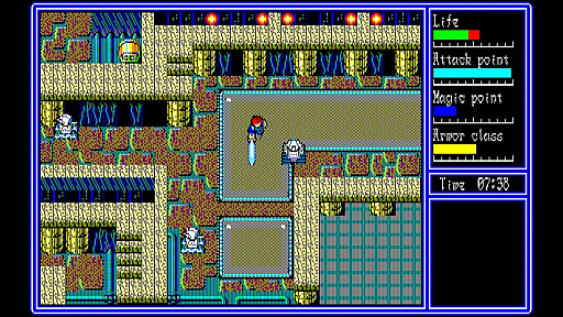 画像ギャラリー No.005のサムネイル画像 / 「EGGコンソール ハイドライド3 S.V. PC-9801」本日配信。T＆Eソフトから発売されたアクションRPG「ハイドライド3」の強化版