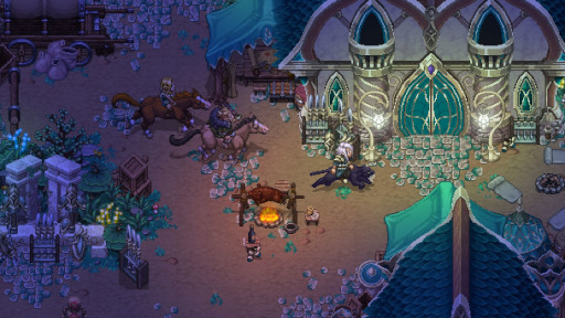 画像ギャラリー No.004のサムネイル画像 / MMORPG「Drakantos」，クローズドβテストを7月25日にSteamで開始。ピクセルアートで描かれたファンタジー世界を冒険できる