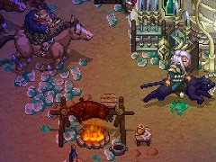 MMORPG「Drakantos」，クローズドβテストを7月25日にSteamで開始。ピクセルアートで描かれたファンタジー世界を冒険できる