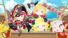画像ギャラリー No.002のサムネイル画像 / 3Dアクション「ホロライブごろごろマウンテン」，Steamでリリース。宝鐘海賊団の一味となって，ホロライブのタレントたちを転がそう