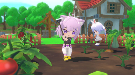 画像ギャラリー No.008のサムネイル画像 / 「ぷちホロの村 〜剣とお店と田舎暮らし〜」，Steamストアページを公開。雪花ラミィさんの協力のもと，「ぷちホロの村 オリ家具グランプリ」を開催