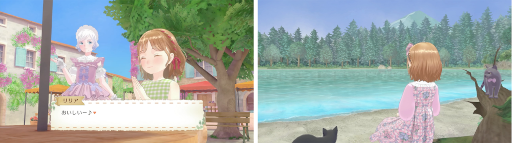 画像ギャラリー No.003のサムネイル画像 / 美しい村で心ゆくまでこだわりのドレス作りができるシム「マジカルクラフト　猫と魔法のドレス」，11月6日に発売