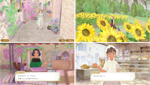 画像ギャラリー No.012のサムネイル画像 / 美しい村で心ゆくまでこだわりのドレス作りができるシム「マジカルクラフト　猫と魔法のドレス」，11月6日に発売