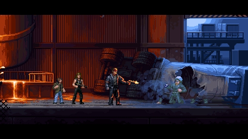 画像ギャラリー No.004のサムネイル画像 / 映画「ターミネーター2」の2D横スクロールACT「Terminator 2D: NO FATE」，PC / コンシューマ向けに本日リリース