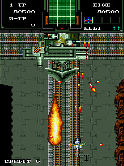 画像ギャラリー No.003のサムネイル画像 / 1988年にSNKからリリースされたSTG「航空騎兵物語」，アーケードアーカイブスで8月21日配信。戦闘用ヘリを駆り，全12ステージの攻略に挑む