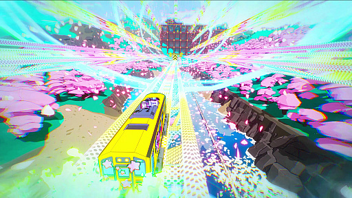 画像ギャラリー No.002のサムネイル画像 / 空中トリックを決めながら高速で走り続ける「電車アタック」の親日っぷりがハンパない。九州から北海道まで47都道府県を駆け抜けろ！