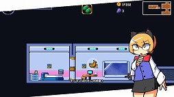 画像ギャラリー No.012のサムネイル画像 / 引きこもりの少女がエイリアンと戦う，コメディタッチのメトロイドヴァニア「ローリングスター」，Switch版を9月18日に発売
