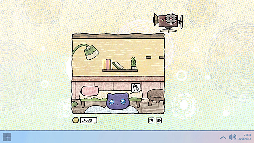 画像ギャラリー No.007のサムネイル画像 / デスクトップでふわふわの生き物を育てる放置系シム「すみっこのエッゴ」，プレイテスト版を配信中
